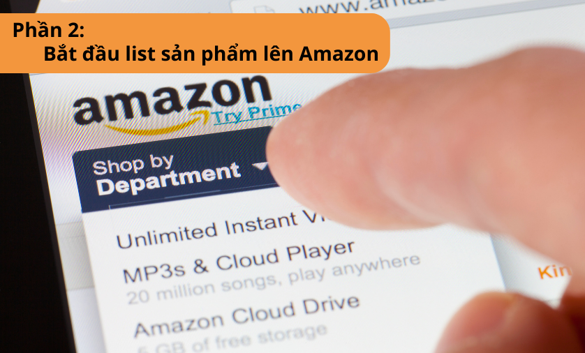 cách List sản phẩm lên Amazon