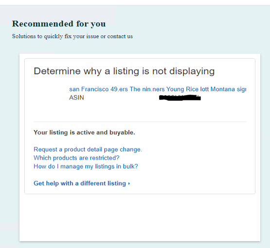 Bộ phận hỗ trợ amazon