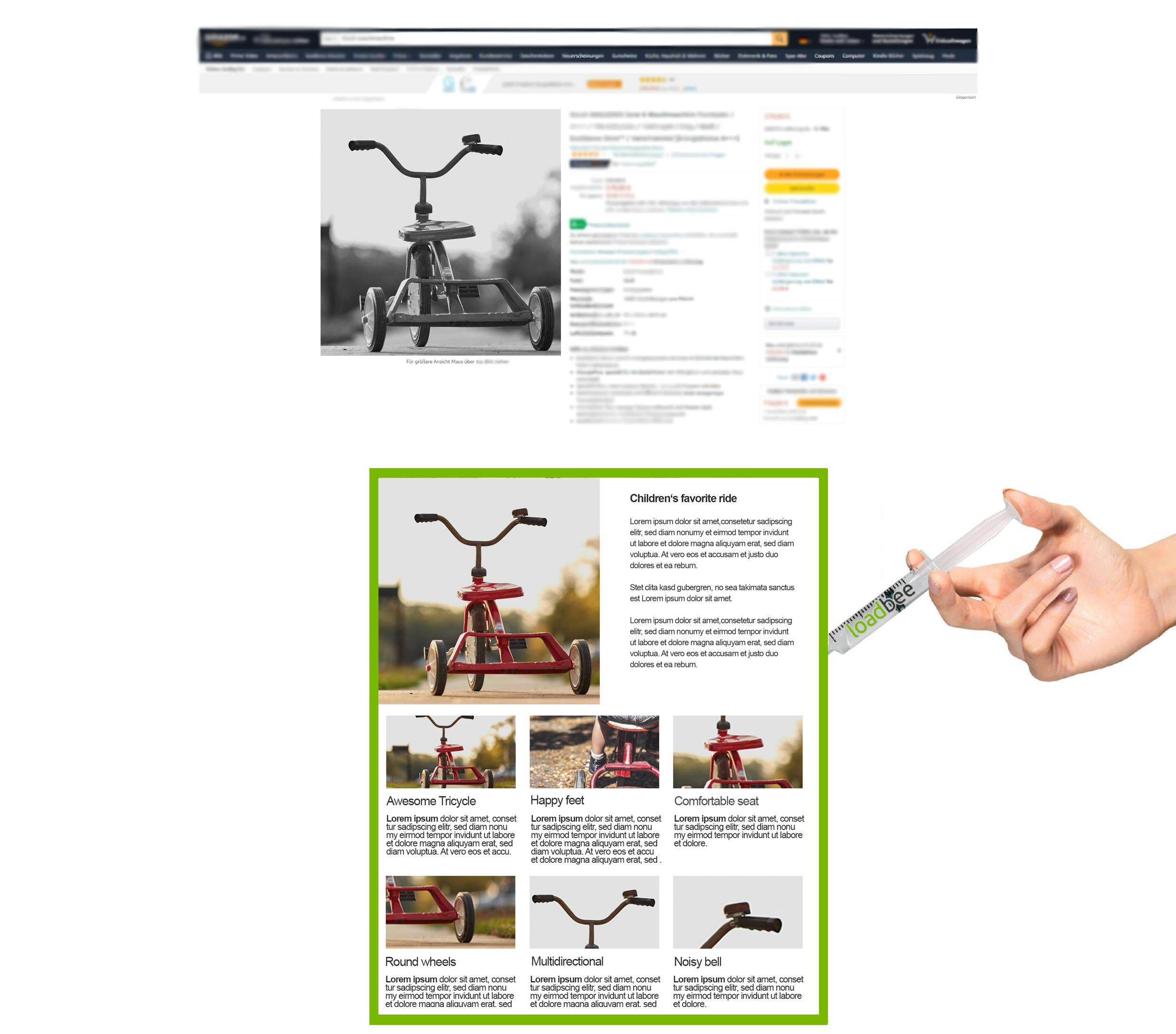 Cách tạo content A+