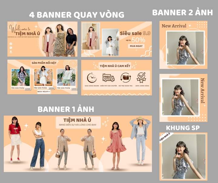 Trang trí shop của bạn