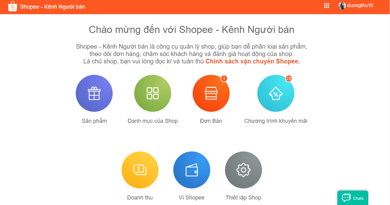 đăng ký bán hàng trên Shopee