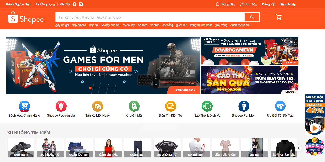 đăng ký bán hàng trên Shopee