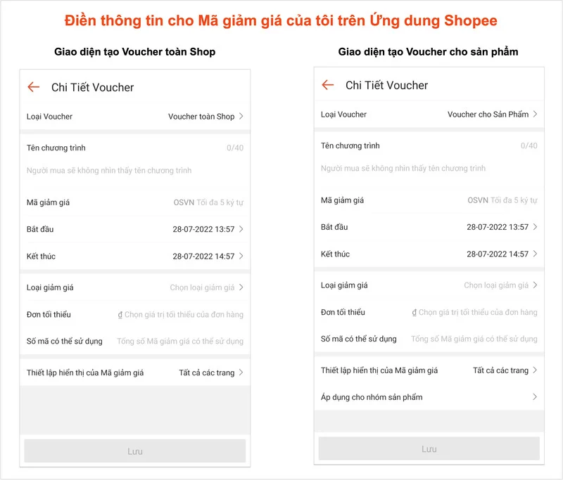 Cách tạo mã giảm giá trên Shopee3